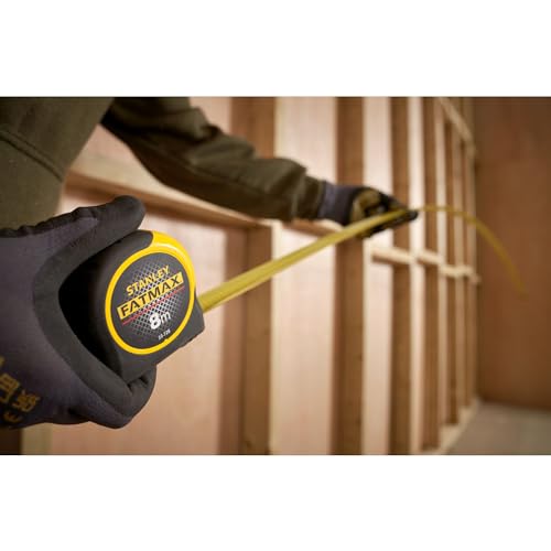 STANLEY Tape Measure Blade Armor 8 M Metric Shock Resistant with Mylar Coating and Cushion Grip 0-33-728 5 STANLEY Tape Measure Blade Armor 8 M Metric Shock Resistant with Mylar Coating and Cushion Grip 0-33-728 - Image 5