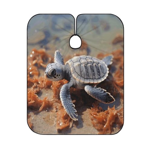 Capa de corte Cut Baby Sea Turtle para adultos 170x144 cm miniatura 6