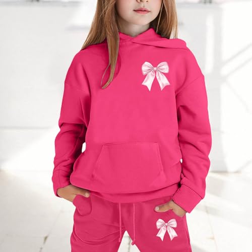 Conjunto de sudadera con capucha y jogger infantil con estampado de letras para niños 3