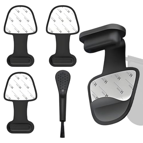 EVTHUR 4 Stück USB C Schutzkappen + Reinigungsbürste - Handy Ladebuchse Schutz, USB C Staubschutz Stöpsel, Type C Port Dust Caps, Dust Caps Kompatibel mit iPhone 16/15 Samsung & mehr