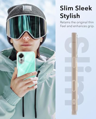 Image of Jkobi Lifetime Anti-Yellow Clear Back Cover Case for Oppo A78 4G (Sleek Hard Crystal | Shockproof and Camera Protection)