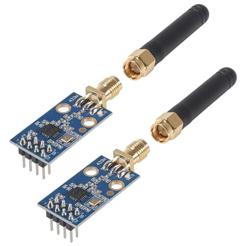 Module sans fil CC1101 avec antenne SMA lot de 2 émetteurs-récepteurs Arduino