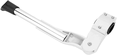 Miniatura 7 de Soporte blanco, soporte de aleación de aluminio ajustable, se adapta a 16" 20" 24" 26" (blanco)