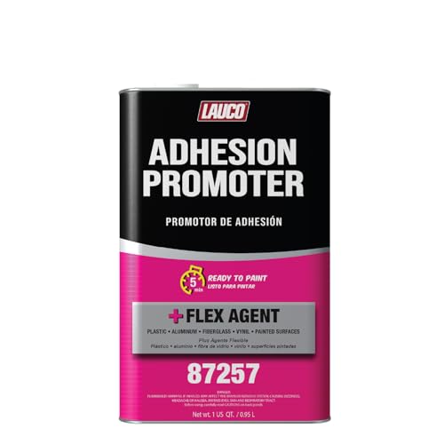 LAUCO Adhesion Promoter Quart, Automotive Surface Adhesion Enhancer with Flex Agent for Plastic,