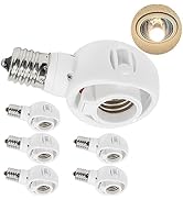 Amazon | Pispoer-E17 LED電球専用-可変式ソケット-屋内用-ソケット