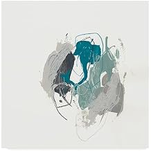 June Erica Vess Teal Gesture Iv Canvas Art