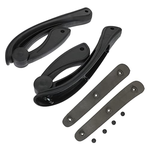 Angoily 1Set Sturdy Office Chair Armrests Grip Handles for Swivel Chairs Seat Armrests for Enhanced Comfort and Support and Stretchable Design
