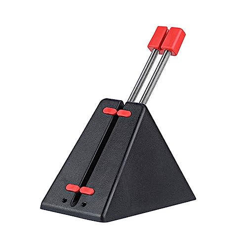 CIYODO Gaming Mouse Cord Management Fixer White Gaming Mouse Cord Clip for Desktop