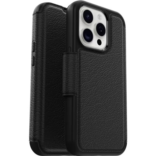 Otterbox Coque Strada MagSafe pour iPhone 15 Pro, Noir