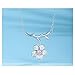 Collane Collana in fiore di ciliegio Collana in argento selvatico Giappone e Corea del Sud Clavice Catena collana gioielli femminili 925 argento semplice Collana da donna ( Color : A )