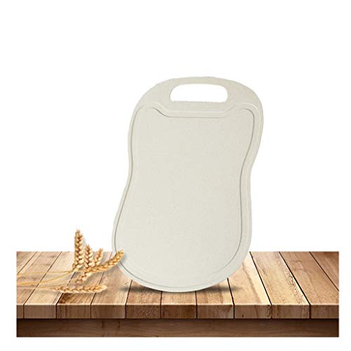 Tabla de cortar Tabla de cortar Tabla de cortar los hogares Tabla de cortar Tabla de cortar de cocina espesado Grupo de frutas de plástico (Color : D)