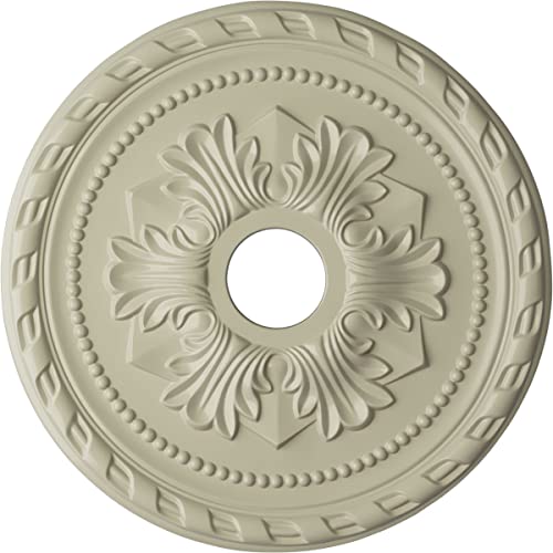 Ekena Millwork CM20PMCYF Palmetto Ceiling Medallion, Clear Yellow