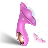 Vibrator Wand Sex Toys for Women, Clitoral Stimulator Mini Vibrators with 10 Vibrating Modes, Realistic Powerful Quiet Sexual Pleasure Tools for Women, Adult Toys for Couple