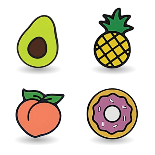 Racquet Inc Tennis Gifts - Tennis Racket Vibration Dampeners - Shock Absorbing, Reduces String Vibration for Better Control & Comfort (4-Pack Party Time)