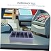 SHINEOFI Cash Drawer Tray Money Storage Stand Portable Currency Organizer for Restaurants Supermarkets and Offices Tidy Up Your Workspace with This Multi Compartment Cash Box