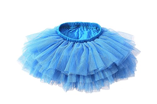 Image of Tutu Skirt for Baby Girl Toddler 6 Layered Tulle Skirts 1-8T