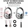 Micrófono ANC de repuesto para Sony WH-1000XM4 XM3 XM2 WH-CH710, paquete de 2 | Compatible con CH720N, XB910N, kit de reparación de micrófono con cancelación de ruido, detiene chirridos y silbidos, reparación DIY para copa izquierda y derecha 8