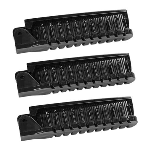 CTIRCHIU 3個 携帯用防静電折りたたみヘアブラシ 滑らかな歯先と人間工学設計で髪に優しい サロン 自宅 旅行になコーム