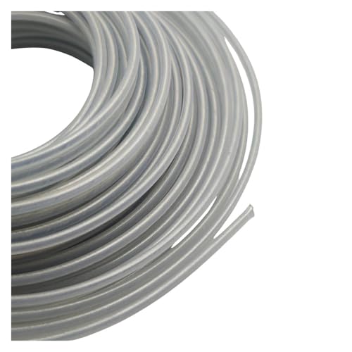 Accesorios universales para cortacésped: hilo de nylon con alambre de acero de 3 mm x 15 m, cuerda para máquina de poda miniatura 1