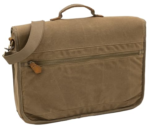 ALPS OutdoorZ Endeavor Canvas Briefcase, Coyote Brown2