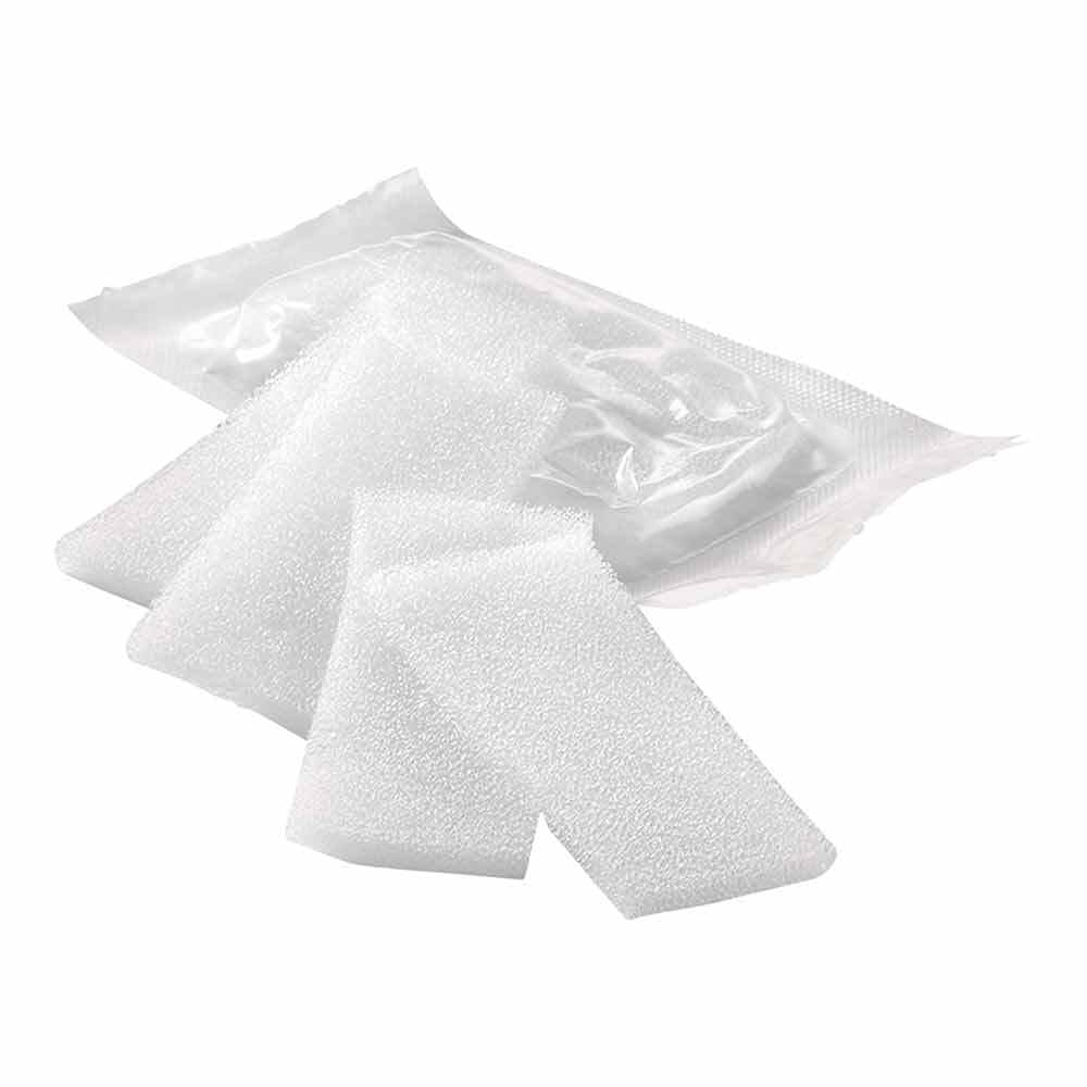 Ligasano weiß Verband 0,4x2,5x6 cm steri