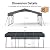 Heavy Duty Metal Carport, 20 x 20FT Outdoor Carport with Galvanized Steel Frame and Roof, Multi-Use Car Shelter for 2 Cars, Pickup, Tractors, Gray