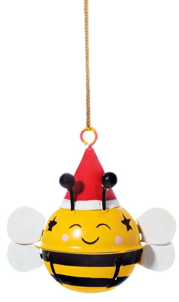 Sass & Belle Bee Hanging Bell Decoration