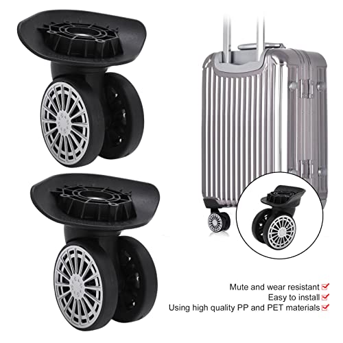 Universal Swivel Wheels for Luggage & Trolley - 360 Swivel Wheel - Caster Replacement Kit2