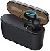 Christmas new year gift Q13 Mini Bluetooth music Earbud Smallest Wireless Invisible Headphone with 5 Hour Playtime Car Headset for iPhone and Android Smart Phones（one pc）