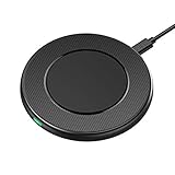 CHOETECH Wireless Charger, 7.5W Ultra-Slim Wireless Charging Pad Compatible iPhone Xs Max/XR/X/XS/8/8 Plus, 10W Fast Charger Compatible Samsung Galaxy S9/S8/Note 9/Note 8,5W All Qi-Enabled Phone