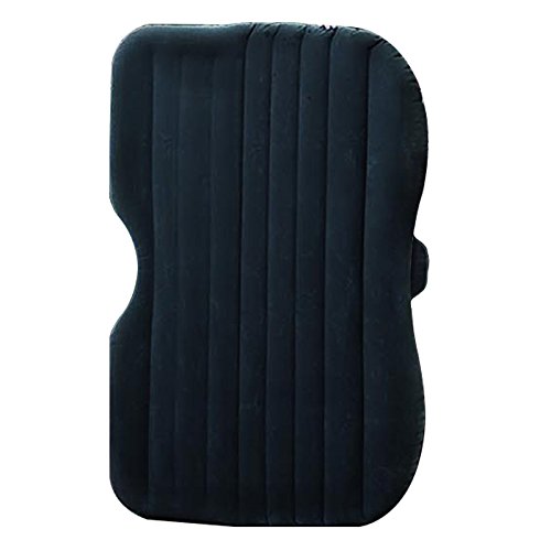 WOLFWILL Auto Luftmatratze Rücksitz SUV Luftbett für Camping Outdoor Schwarz