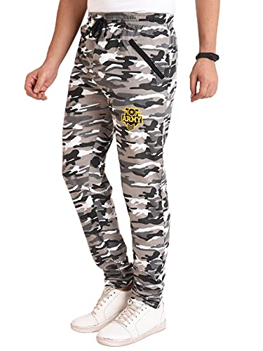 Image of Neo Garments Men's Cotton Solid Regular Fit Trackpants /Jogger /Trouser with Side Pockets