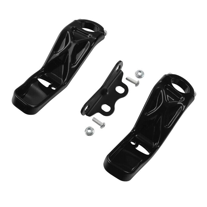 Amazon.com: TCMT Black Front Fairing Support Bracket Mount Kit Fit