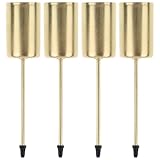 Porte-bougies coniques : ce support en métal est idéal pour la décoration intérieure et peut créer une ambiance artistique unique