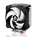 Produktbild ARCTIC Freezer A13 X - Kompakter AMD CPU Kühler, 100 mm, 300-2000 RPM (PWM gesteuert), Hydrodynamische Gleitlager, voraufgetragende MX-2 Wärmeleitpaste - Schwarz
