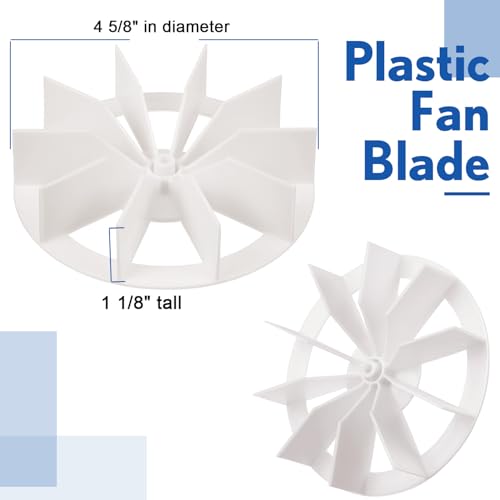 image for Ceoighe Bathroom Vent Fan Motor and Ceiling Blower Wheel Replacement E