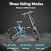 VeloTek 14" Compact Electric Bike, 20 MPH, Dual Disc Brake, Portable and Comfort, Foldable E-Bike for Adults (302-10A) #3