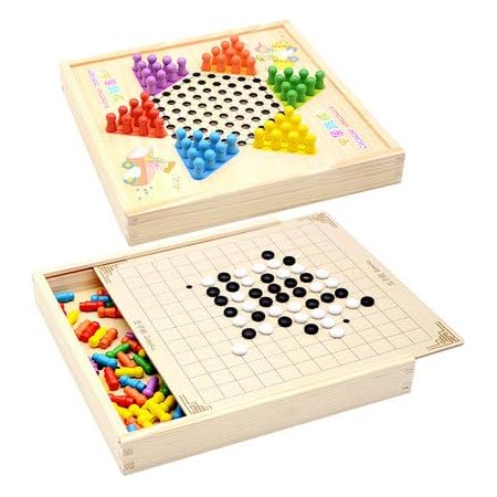 Amazon もうほうきょう 二つに一つ チェッカー 五目並べ ボードゲーム 多機能 大人のチェス 子供用パズル 木のおもちゃ 頭脳トレーニング ボードゲーム 家族パーティー用ゲーム 01 チェス おもちゃ Amazon もうほうきょう 二つに一つ チェッカー 五目並べ ボードゲーム 多機能 大人のチェス 子供用パズル 木のおもちゃ 頭脳トレーニング ボードゲーム 家族パーティー用ゲーム 01 チェス おもちゃ