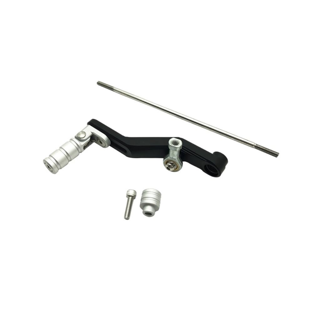 Uuipip Silver Motorcycle Gear Shift Lever For Tenere 700 For Tenere700 Xtz 700 T700 2019-2023 Motorcycle Adjustable Folding Gear Shifter Shift Pedal Lever