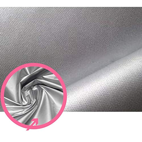 Housse de revêtement en argent à l’épreuve de l’eau et protection solaire pour machine à laver avec housse en forme de fleur et passeport 60 x 57 x 85 cm