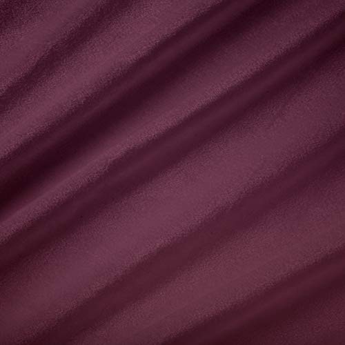 Image of Encasa XO Velvet Solid Dyed Fabric Decorative Soft Smooth Silky Cloth for Sofa, Furnishing, Upholstery, Curtains, Cushions and Craft 100x152 cm - Maroon