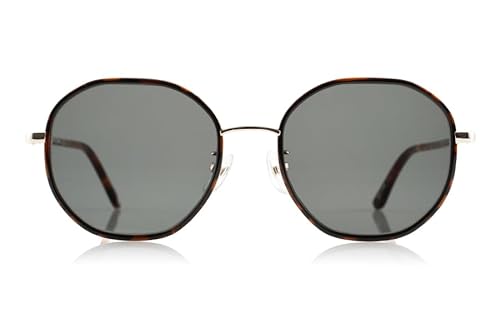 [OWNDAYS] �T���O���X ���f�B�[�X �����Y ���O���J�b�g UV�J�b�g ���^�� �{�X�g�� �O���[ �|���S�� SUN1074B-4S-C2