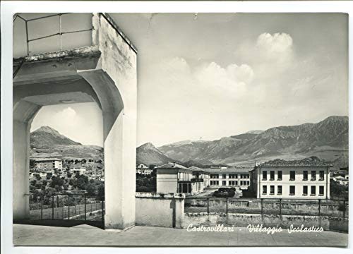 1957 Castrovillari Villaggio Scolastico TIMBRO Cosenza DEST. Firenze FG B/N VG