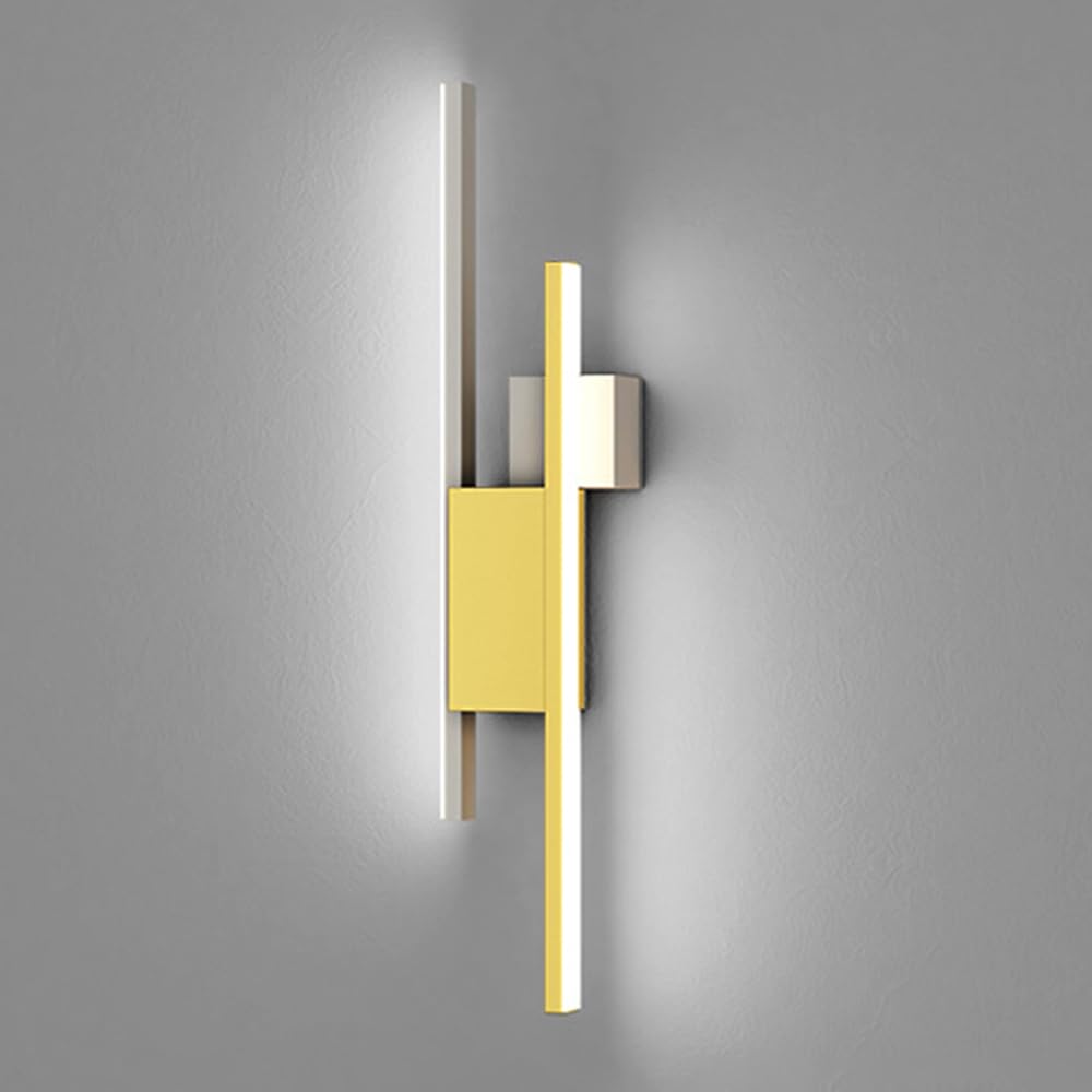 Apliques de pared de ti modernos con luces LED de 13W y diseño lineal para decoración interior