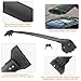 Autekcomma Heavy Duty Roof Rack Crossbar Compatible for Corolla Cross 2023-2026 (Not for L/Hybrid S) Black Matted Max 260lb Loading Weight Anti-Corrosion Aluminum Anti -Theft Locking Mechanism
