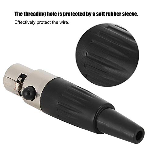 Socobeta Niet gemakkelijk te vervagen Goede Oxidatie Weerstand Audio Plug Duurzame Connector voor DIY lassen van… - Image 6