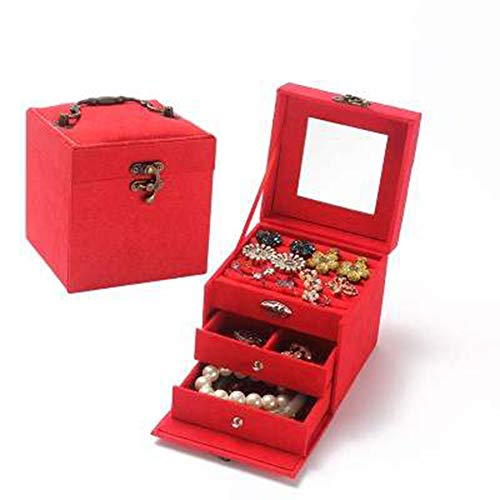 Zhenwo Schmuck Aufbewahrungsboxleder High-End-Uhrenbox 12-Bit-Uhrenbox,3 Cover