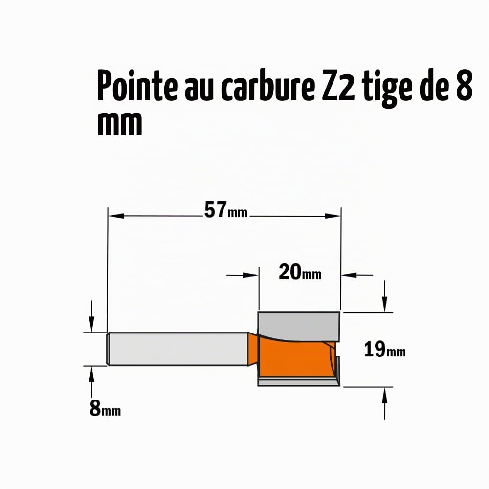 CMT 911.190.11 FRAISE A RAINER HM D=19X20 S=8