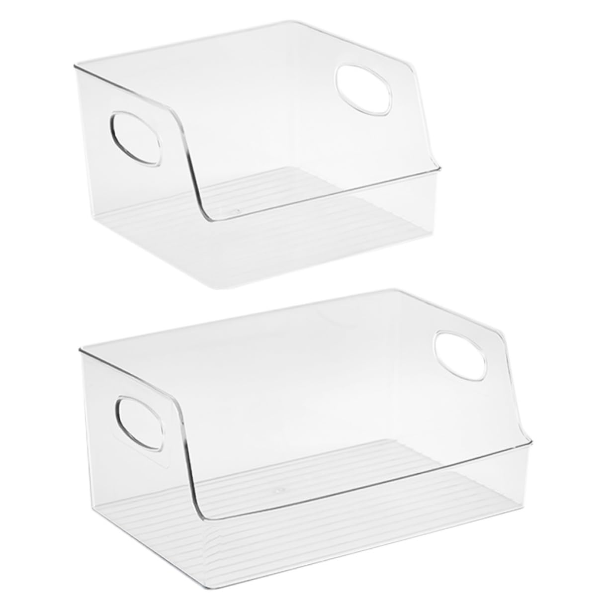 PLAFOPE 2pezzi Scatola Organizer Per Documenti in Plastica Porta Libri e Riviste Portadocumenti Da Scrivania Per Ufficio e Casa