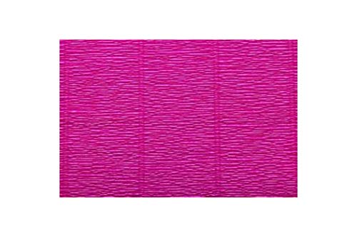 Crepe Paper Roll, Premium Heavy Italian 180 g, 13.3 sqft, Cyclamen Violet